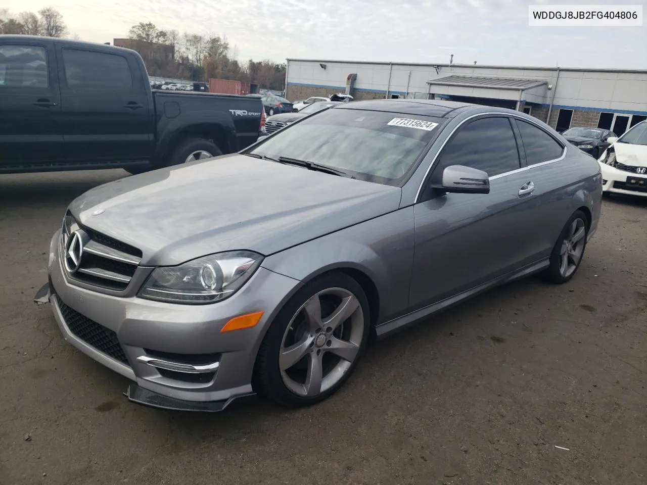 2015 Mercedes-Benz C 350 4Matic VIN: WDDGJ8JB2FG404806 Lot: 77315624