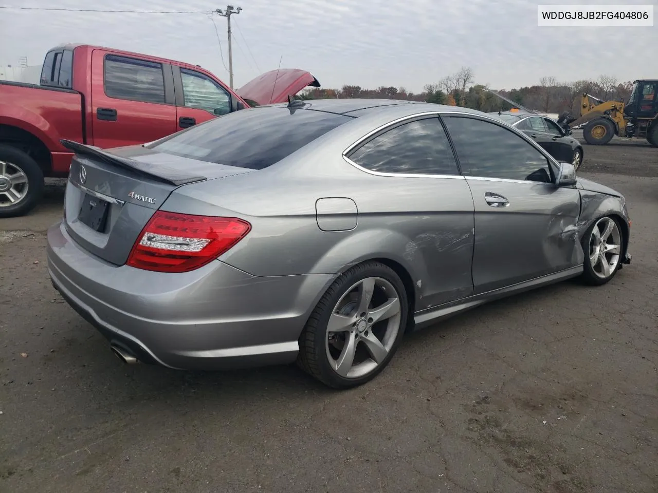 2015 Mercedes-Benz C 350 4Matic VIN: WDDGJ8JB2FG404806 Lot: 77315624