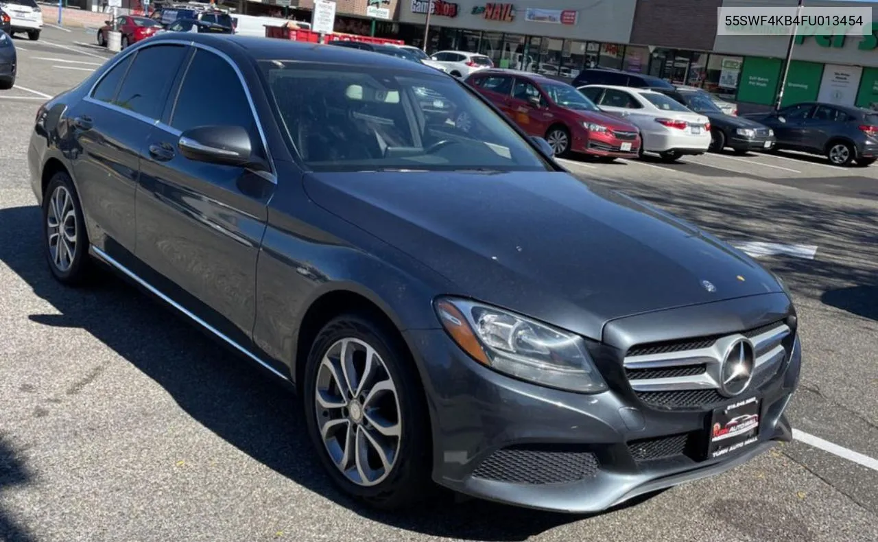 2015 Mercedes-Benz C 300 4Matic VIN: 55SWF4KB4FU013454 Lot: 77581394