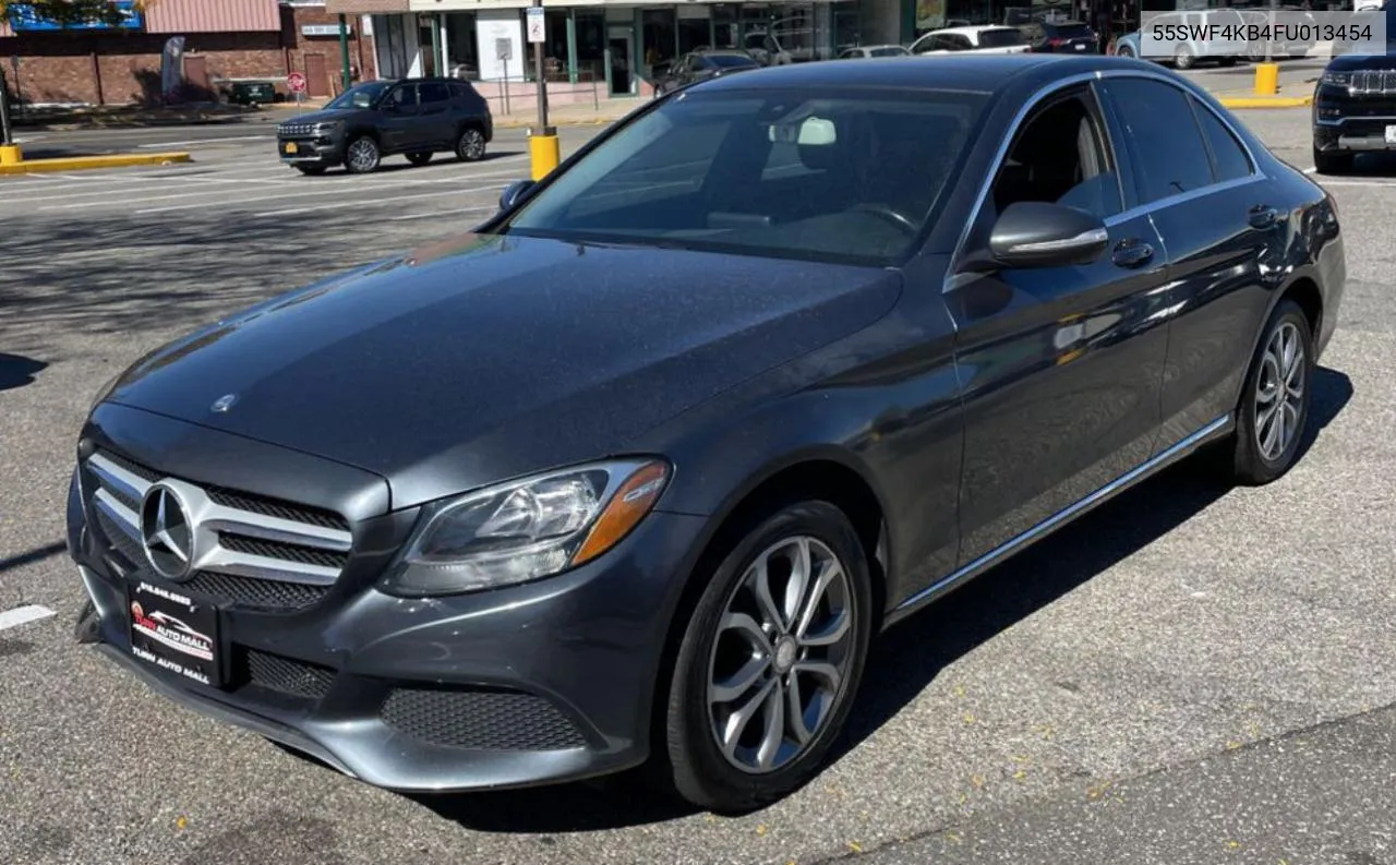 2015 Mercedes-Benz C 300 4Matic VIN: 55SWF4KB4FU013454 Lot: 77581394