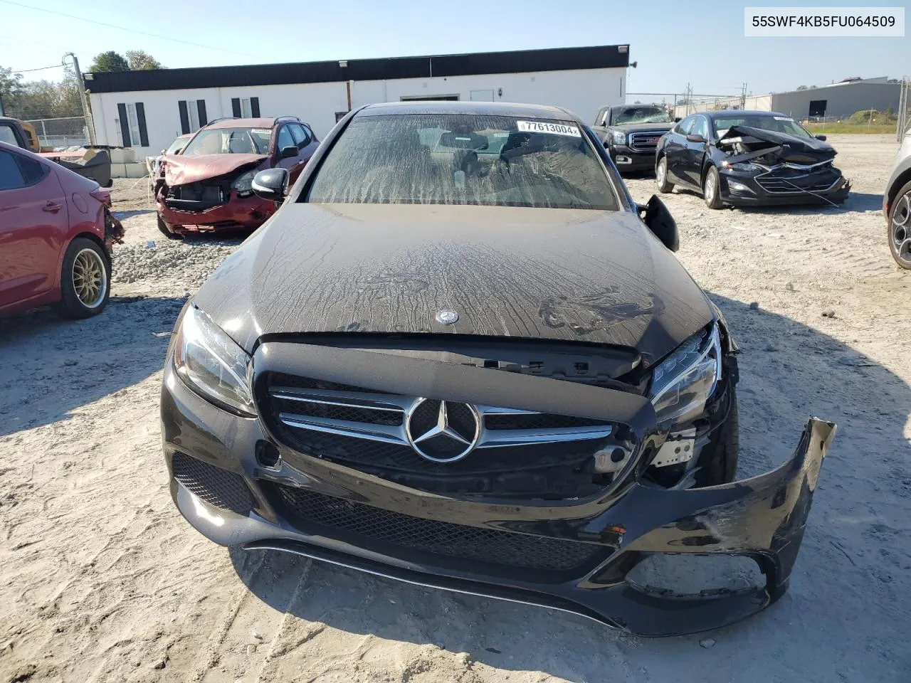 2015 Mercedes-Benz C 300 4Matic VIN: 55SWF4KB5FU064509 Lot: 77613004