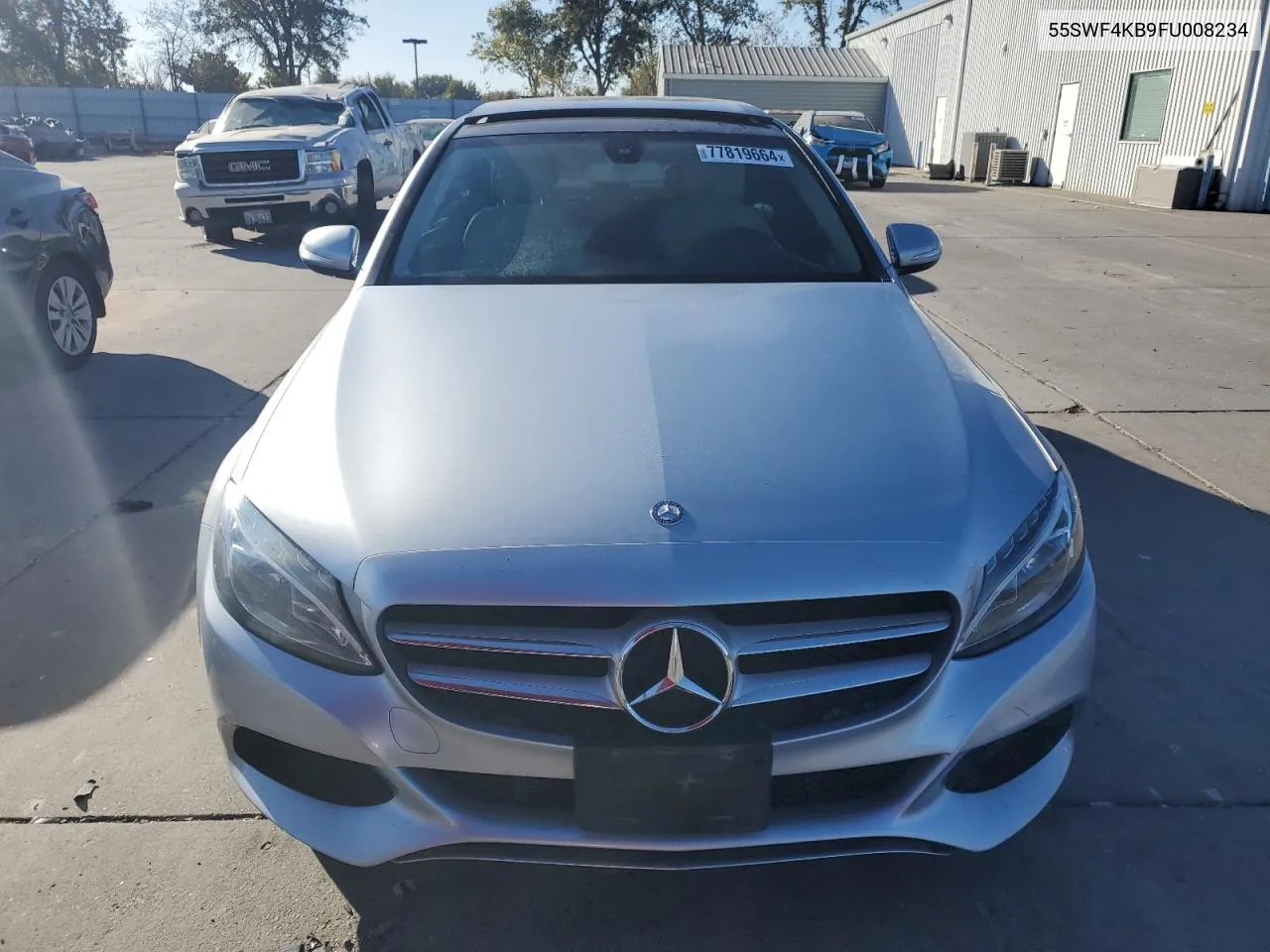 2015 Mercedes-Benz C 300 4Matic VIN: 55SWF4KB9FU008234 Lot: 77819664