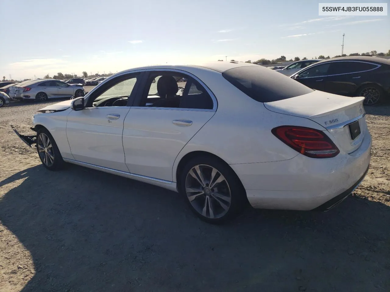 2015 Mercedes-Benz C 300 VIN: 55SWF4JB3FU055888 Lot: 77882964