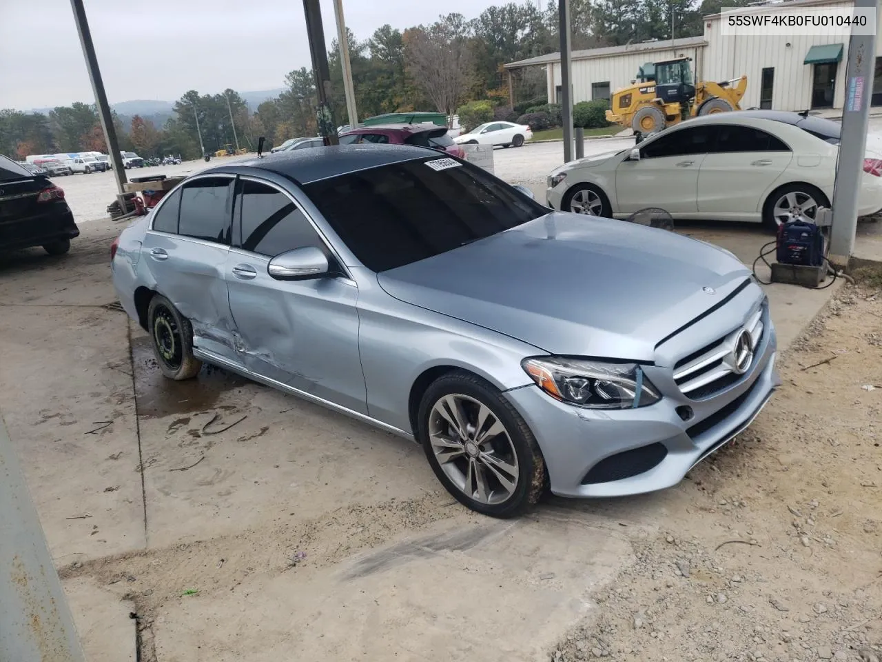 2015 Mercedes-Benz C 300 4Matic VIN: 55SWF4KB0FU010440 Lot: 77956544