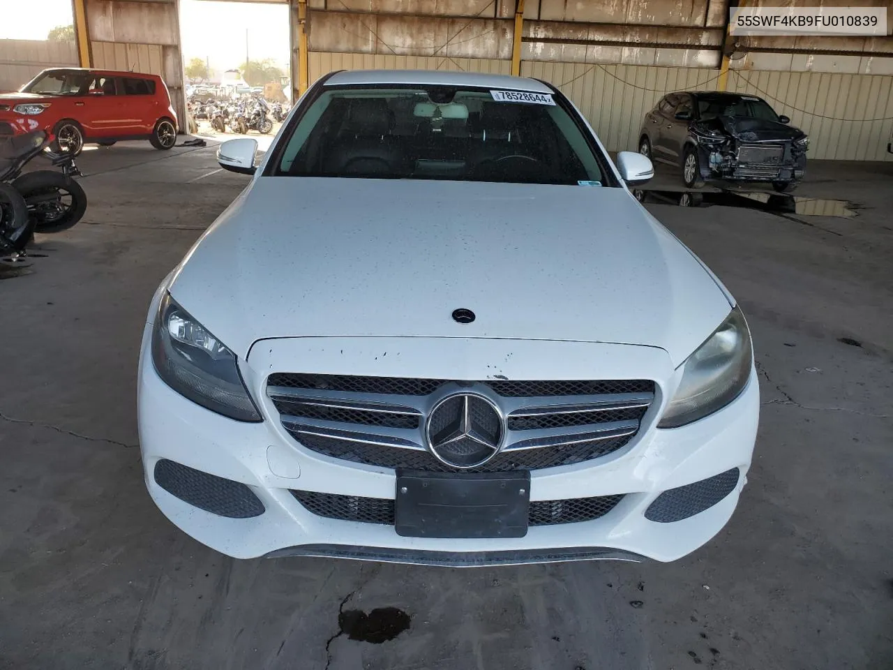 2015 Mercedes-Benz C 300 4Matic VIN: 55SWF4KB9FU010839 Lot: 78528644