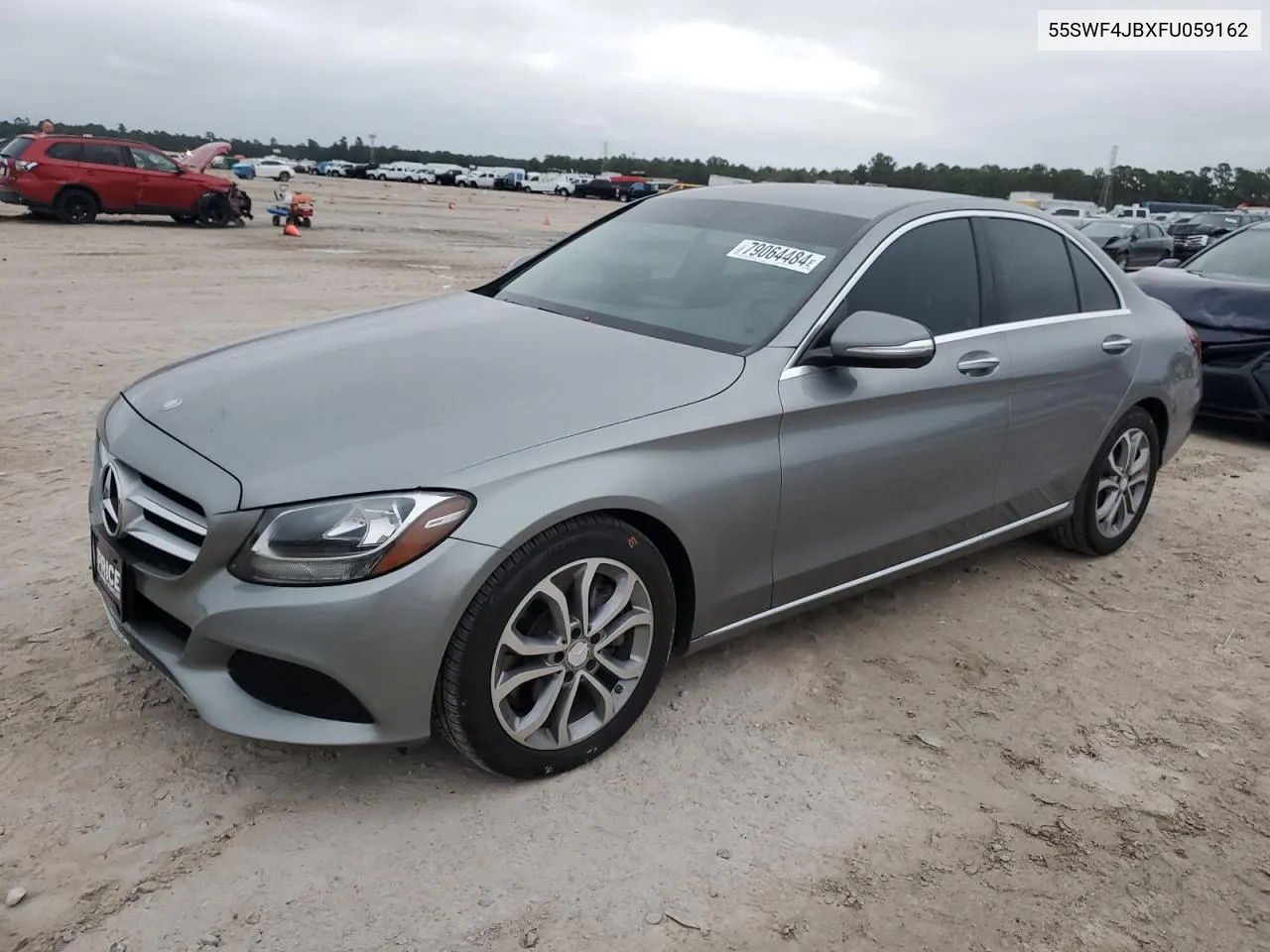 2015 Mercedes-Benz C 300 VIN: 55SWF4JBXFU059162 Lot: 79064484