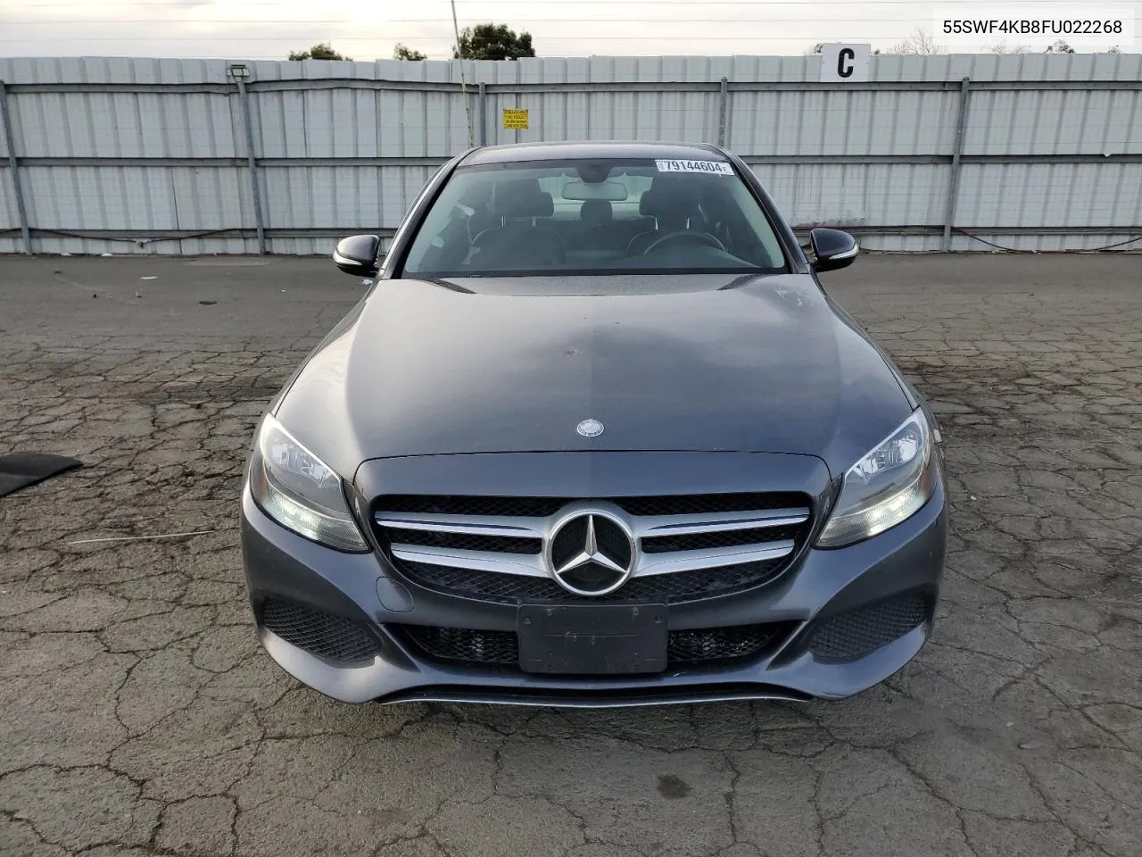 2015 Mercedes-Benz C 300 4Matic VIN: 55SWF4KB8FU022268 Lot: 79144604