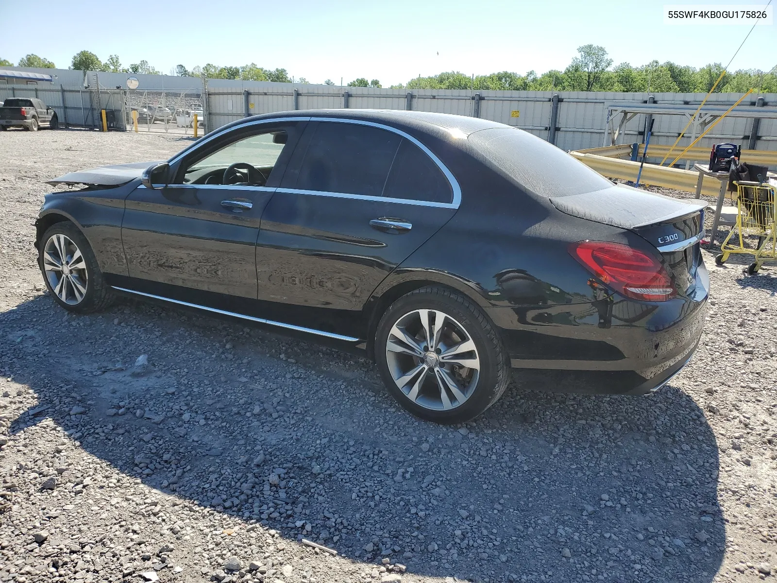 2016 Mercedes-Benz C 300 4Matic VIN: 55SWF4KB0GU175826 Lot: 51770844