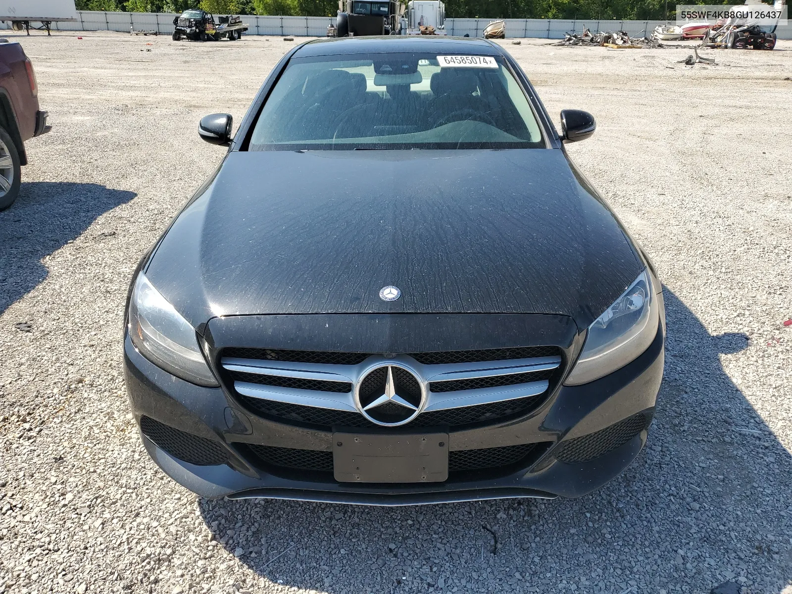 2016 Mercedes-Benz C 300 4Matic VIN: 55SWF4KB8GU126437 Lot: 64585074