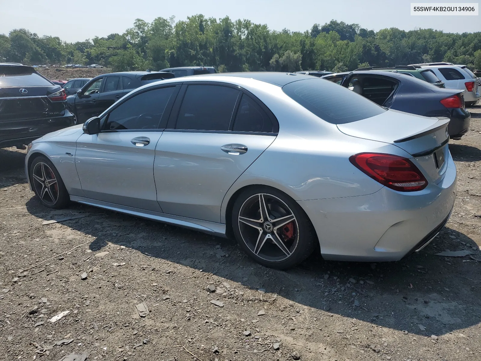 2016 Mercedes-Benz C 300 4Matic VIN: 55SWF4KB2GU134906 Lot: 65358364