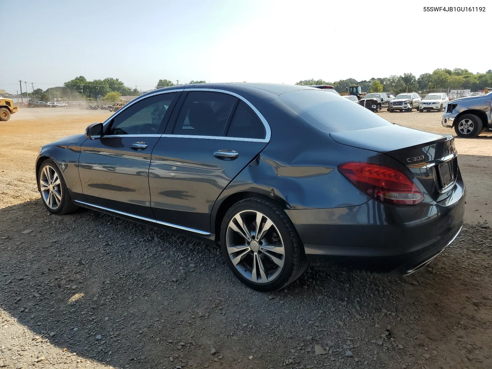 2016 Mercedes-Benz C 300 VIN: 55SWF4JB1GU161192 Lot: 65385164