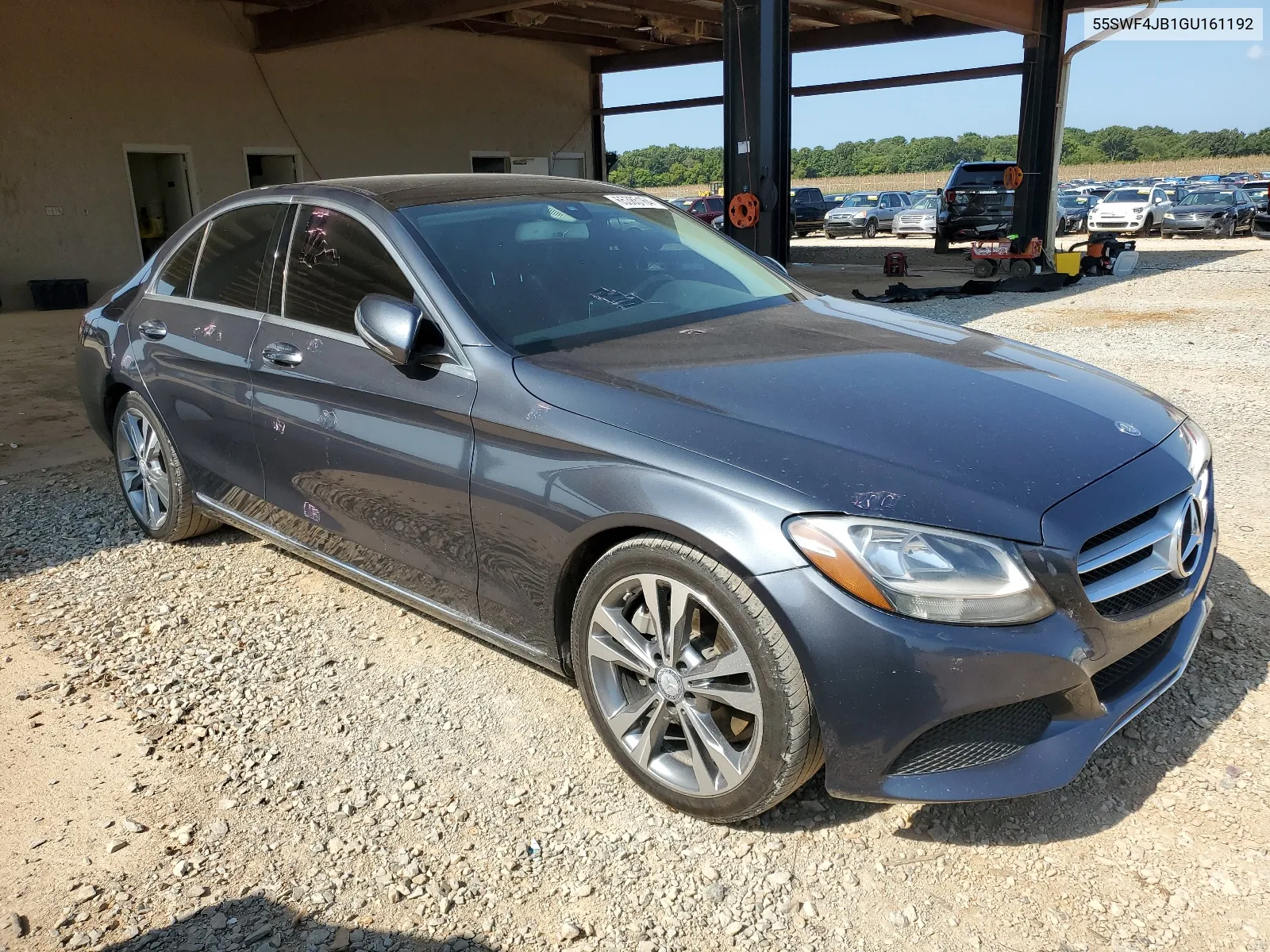 2016 Mercedes-Benz C 300 VIN: 55SWF4JB1GU161192 Lot: 65385164