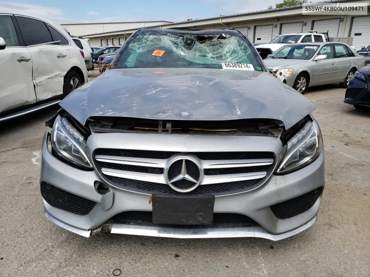 55SWF4KB0GU109471 2016 Mercedes-Benz C 300 4Matic