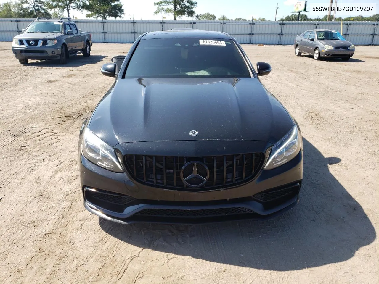 2016 Mercedes-Benz C 63 Amg-S VIN: 55SWF8HB7GU109207 Lot: 67836664