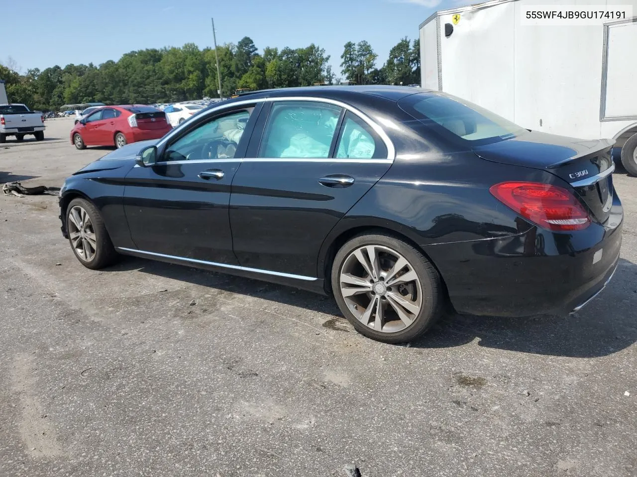 2016 Mercedes-Benz C 300 VIN: 55SWF4JB9GU174191 Lot: 68540254