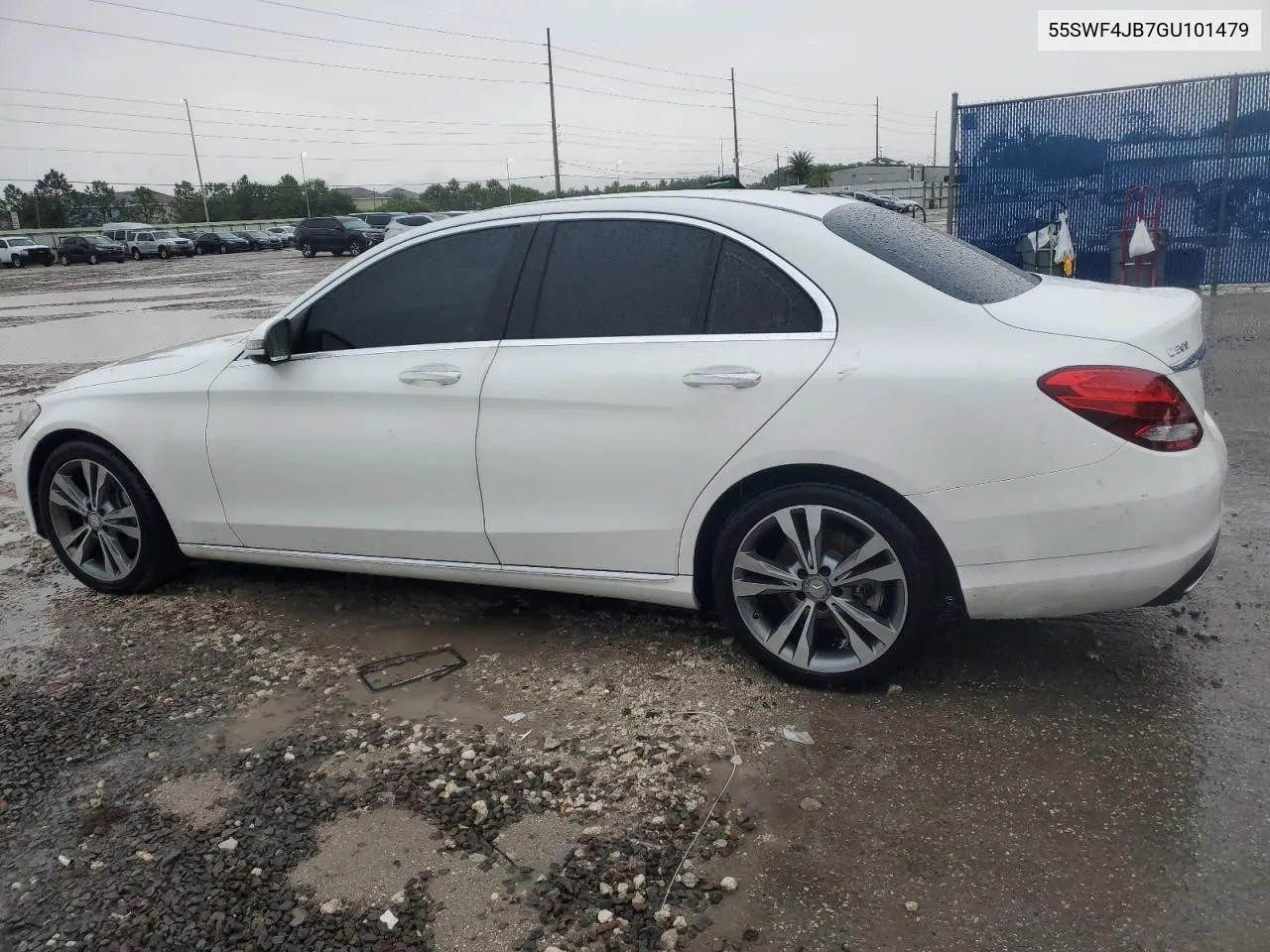 2016 Mercedes-Benz C 300 VIN: 55SWF4JB7GU101479 Lot: 68620084