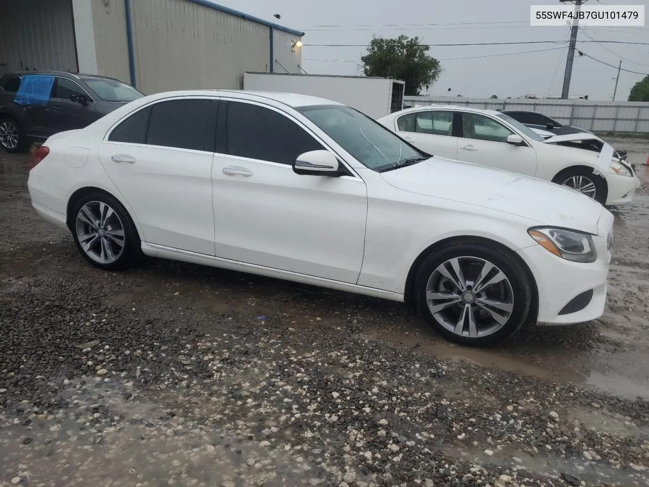 2016 Mercedes-Benz C 300 VIN: 55SWF4JB7GU101479 Lot: 68620084