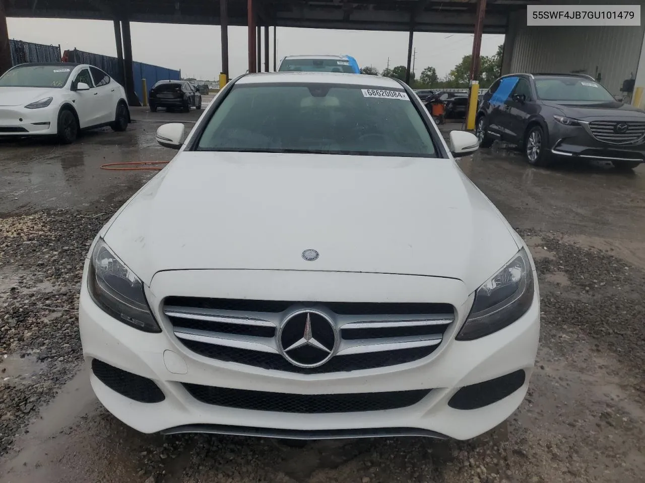 2016 Mercedes-Benz C 300 VIN: 55SWF4JB7GU101479 Lot: 68620084