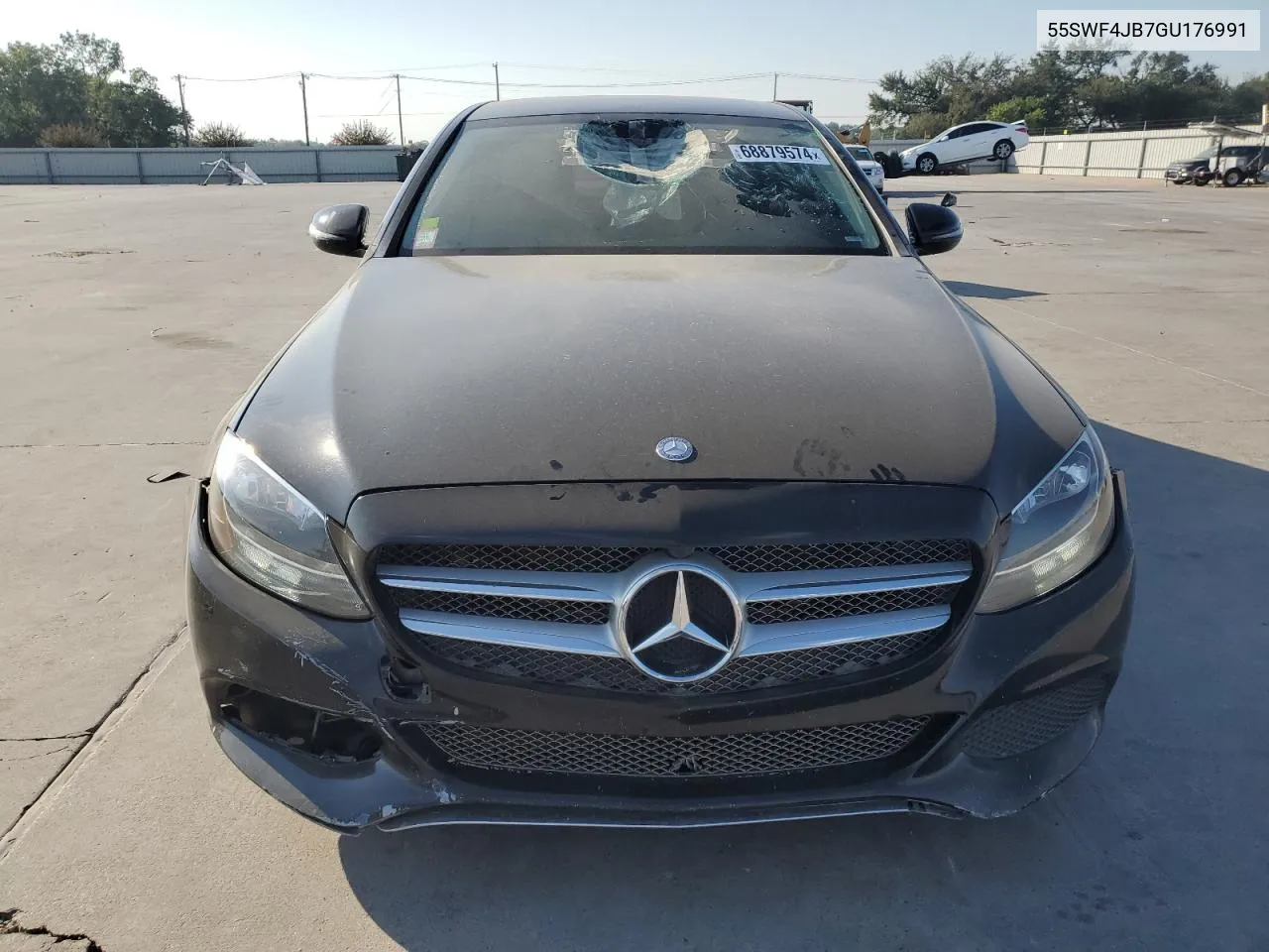 2016 Mercedes-Benz C 300 VIN: 55SWF4JB7GU176991 Lot: 68879574