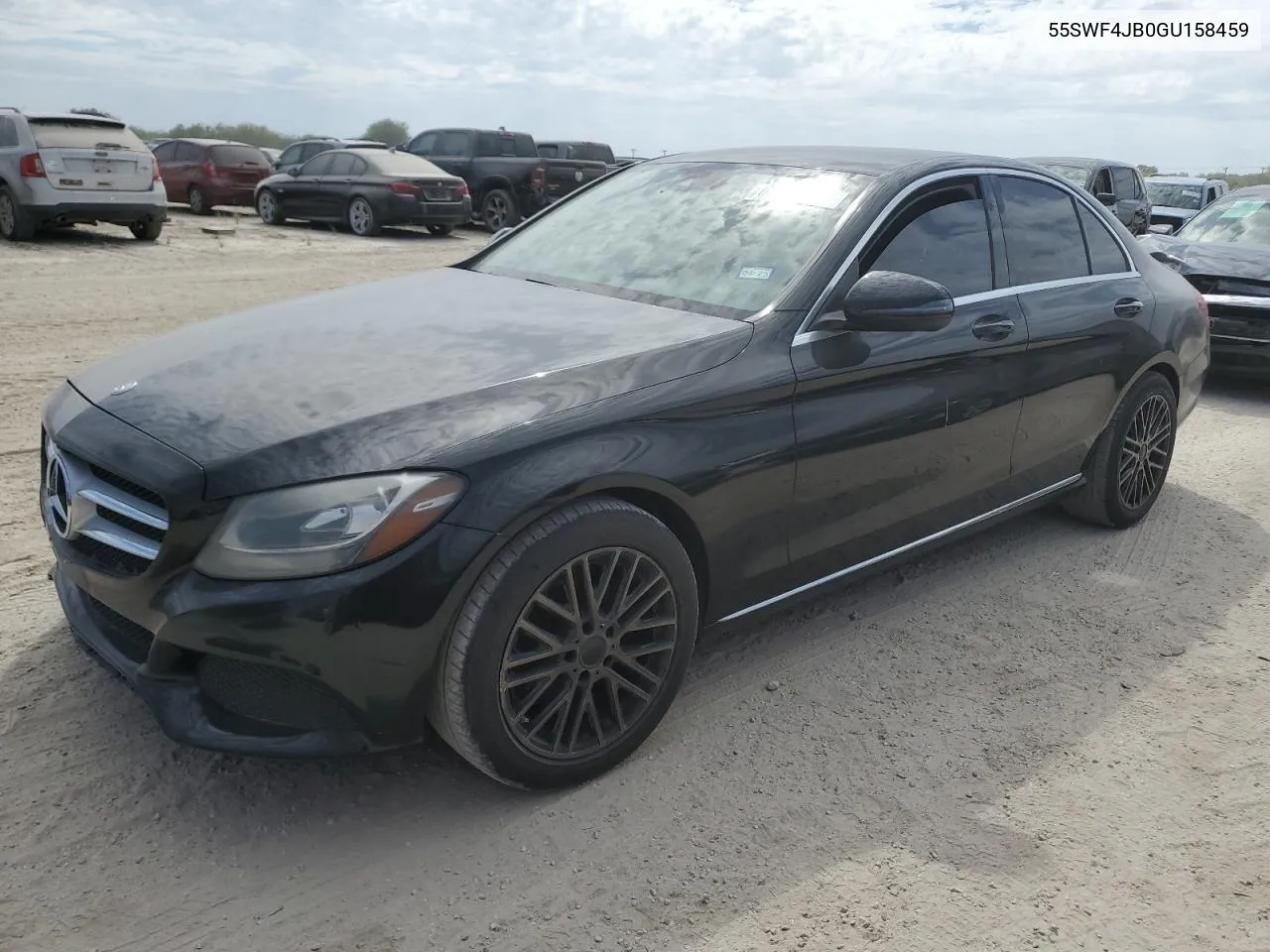 2016 Mercedes-Benz C 300 VIN: 55SWF4JB0GU158459 Lot: 68934944