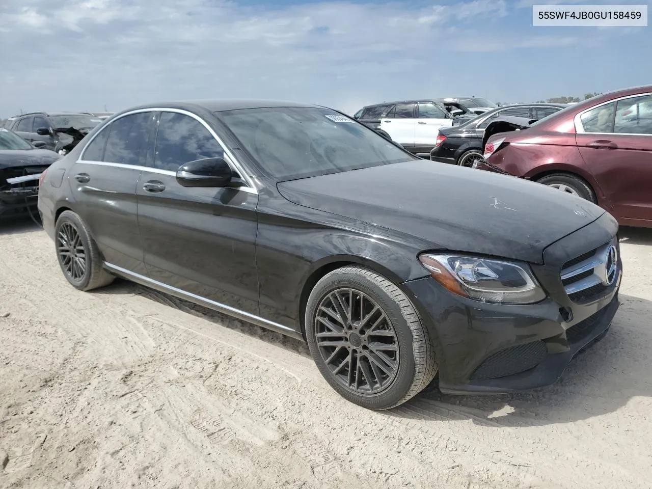 2016 Mercedes-Benz C 300 VIN: 55SWF4JB0GU158459 Lot: 68934944