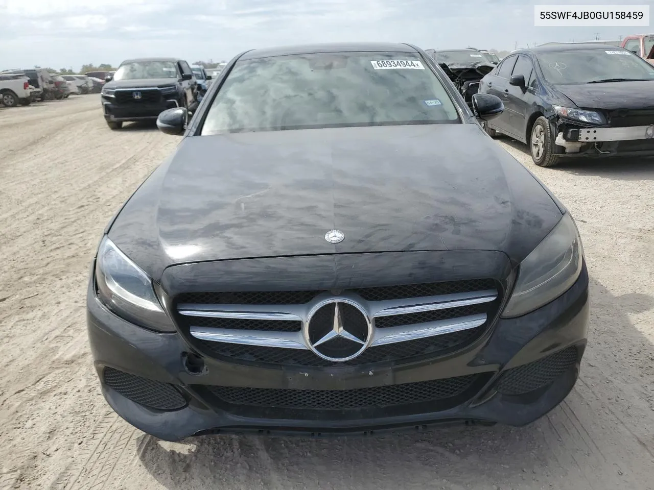 2016 Mercedes-Benz C 300 VIN: 55SWF4JB0GU158459 Lot: 68934944