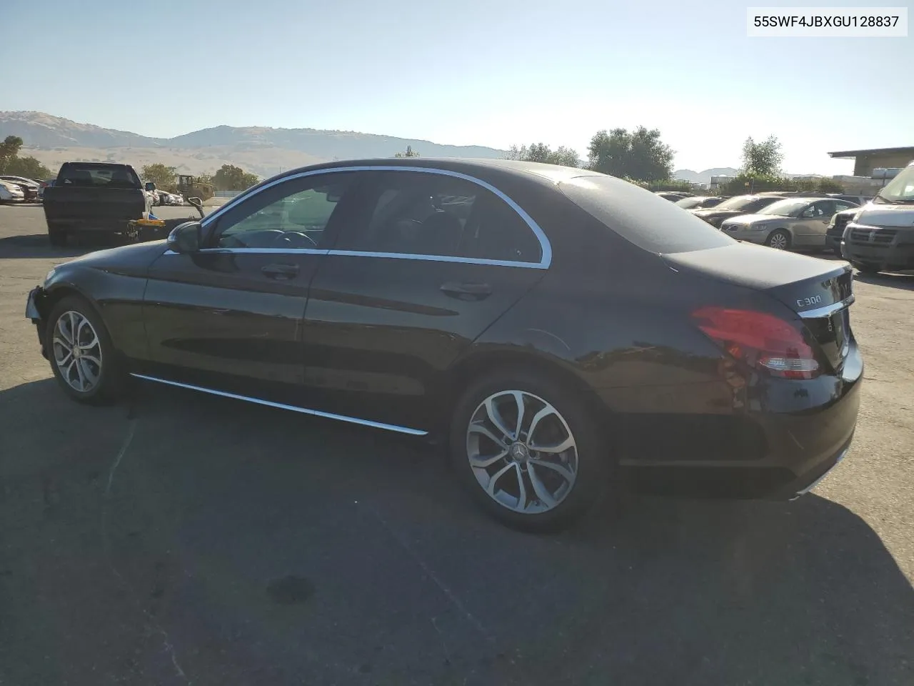 2016 Mercedes-Benz C 300 VIN: 55SWF4JBXGU128837 Lot: 69089614