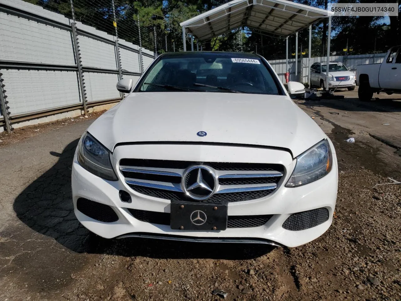 2016 Mercedes-Benz C 300 VIN: 55SWF4JB0GU174340 Lot: 69565444