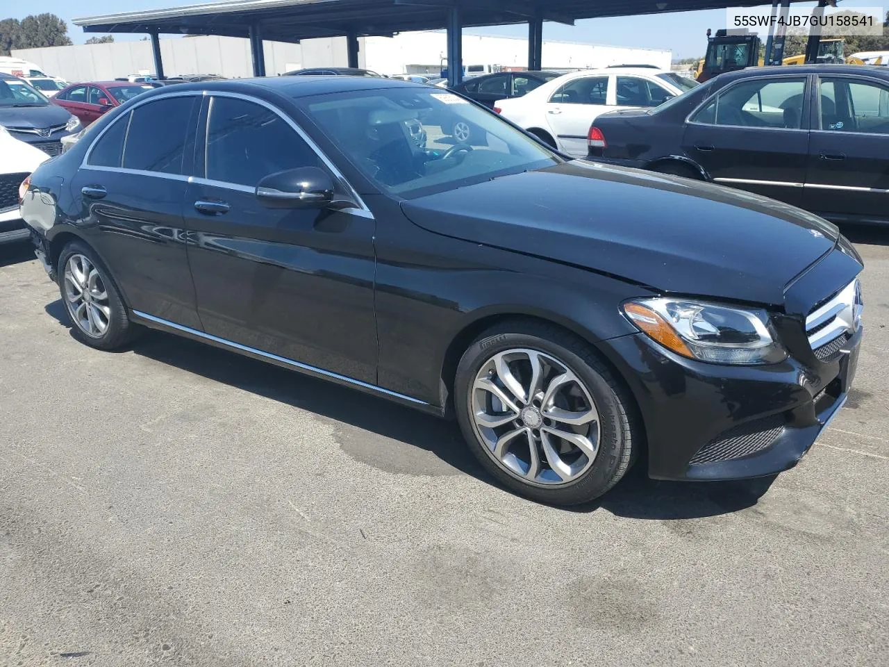 2016 Mercedes-Benz C 300 VIN: 55SWF4JB7GU158541 Lot: 69835044