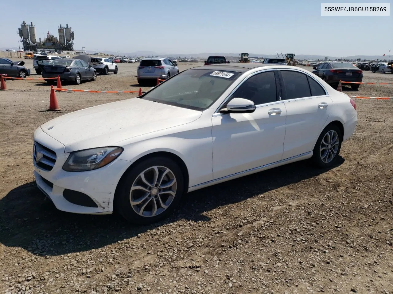 2016 Mercedes-Benz C 300 VIN: 55SWF4JB6GU158269 Lot: 69929644