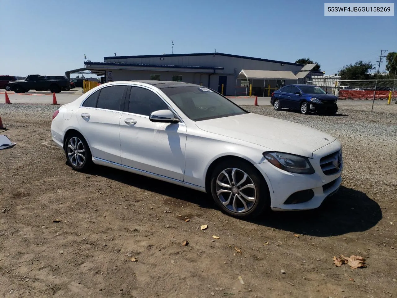 2016 Mercedes-Benz C 300 VIN: 55SWF4JB6GU158269 Lot: 69929644