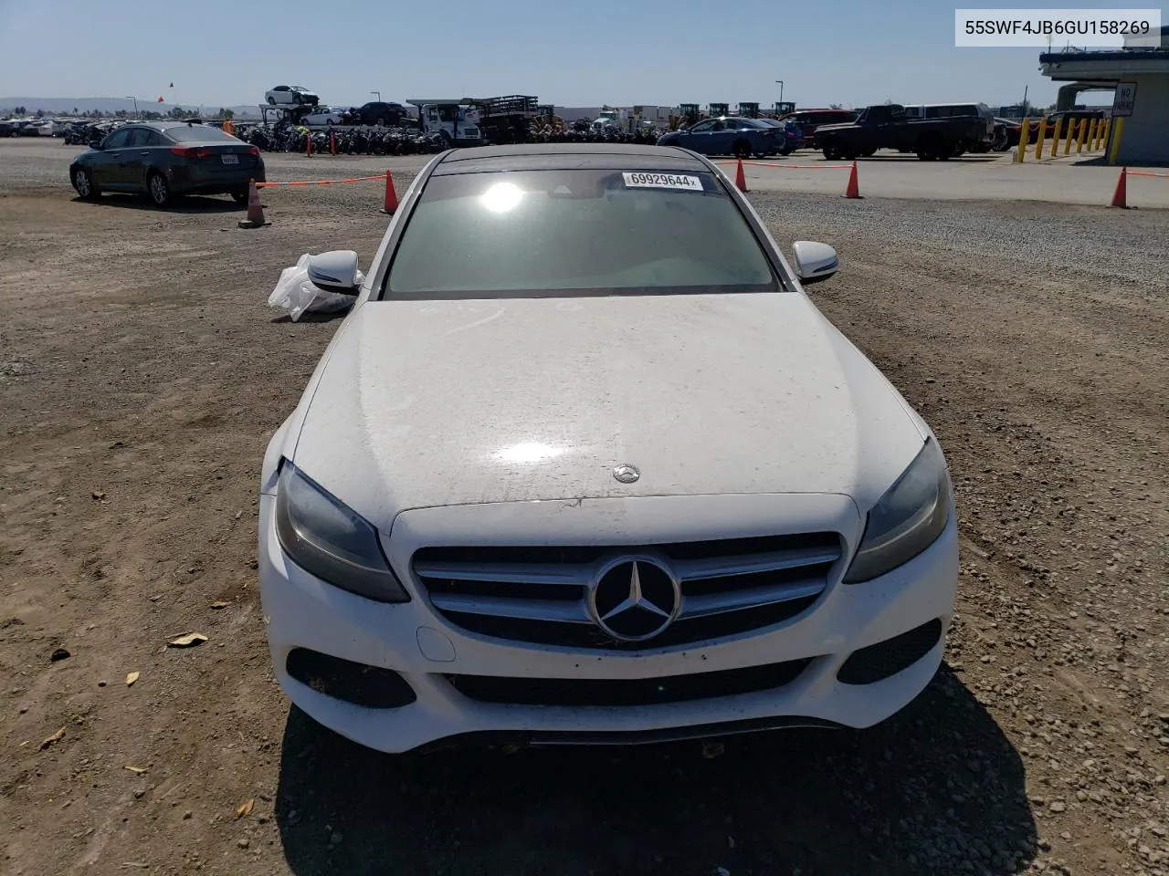 2016 Mercedes-Benz C 300 VIN: 55SWF4JB6GU158269 Lot: 69929644