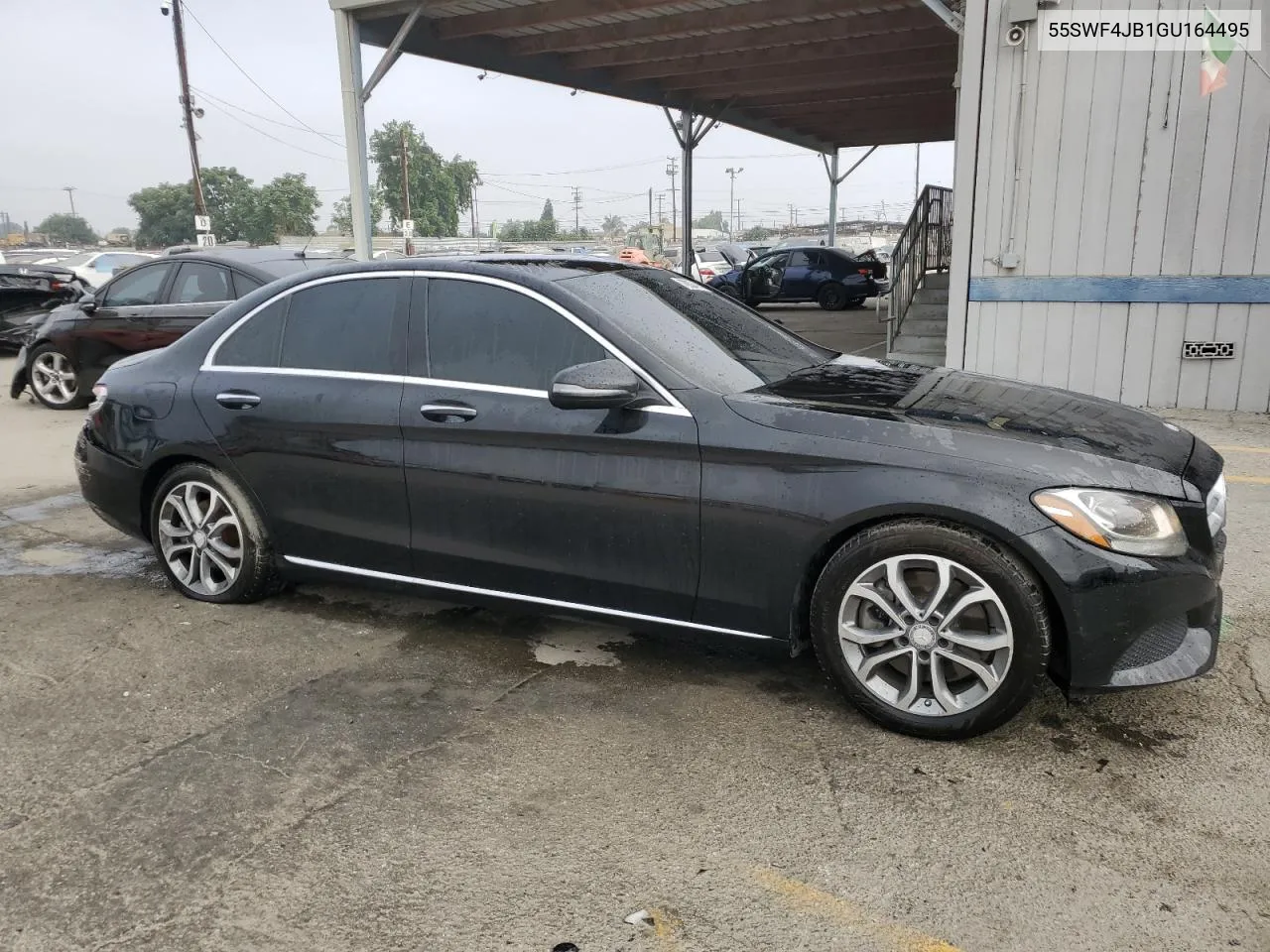 2016 Mercedes-Benz C 300 VIN: 55SWF4JB1GU164495 Lot: 70038474