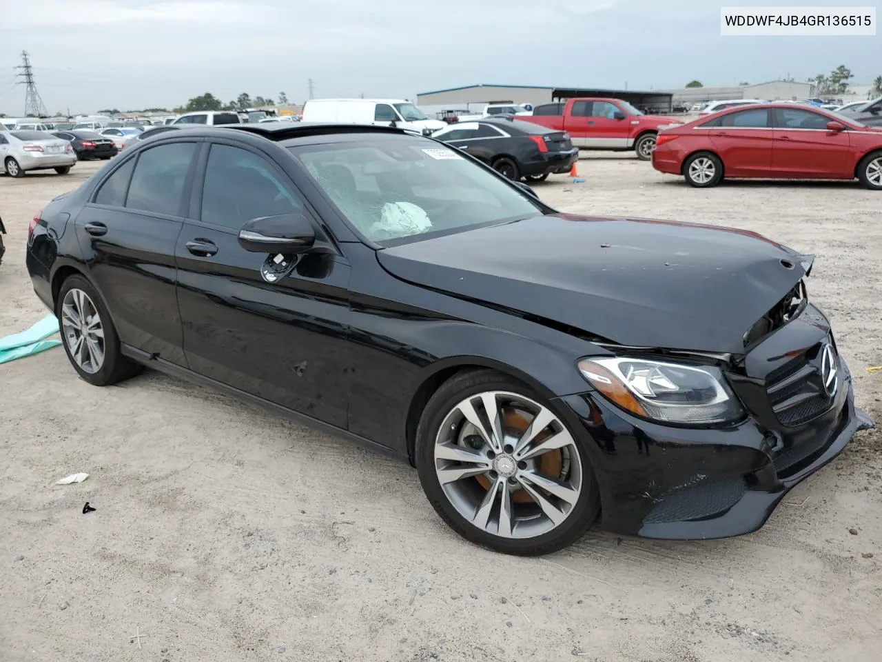 2016 Mercedes-Benz C 300 VIN: WDDWF4JB4GR136515 Lot: 70255304