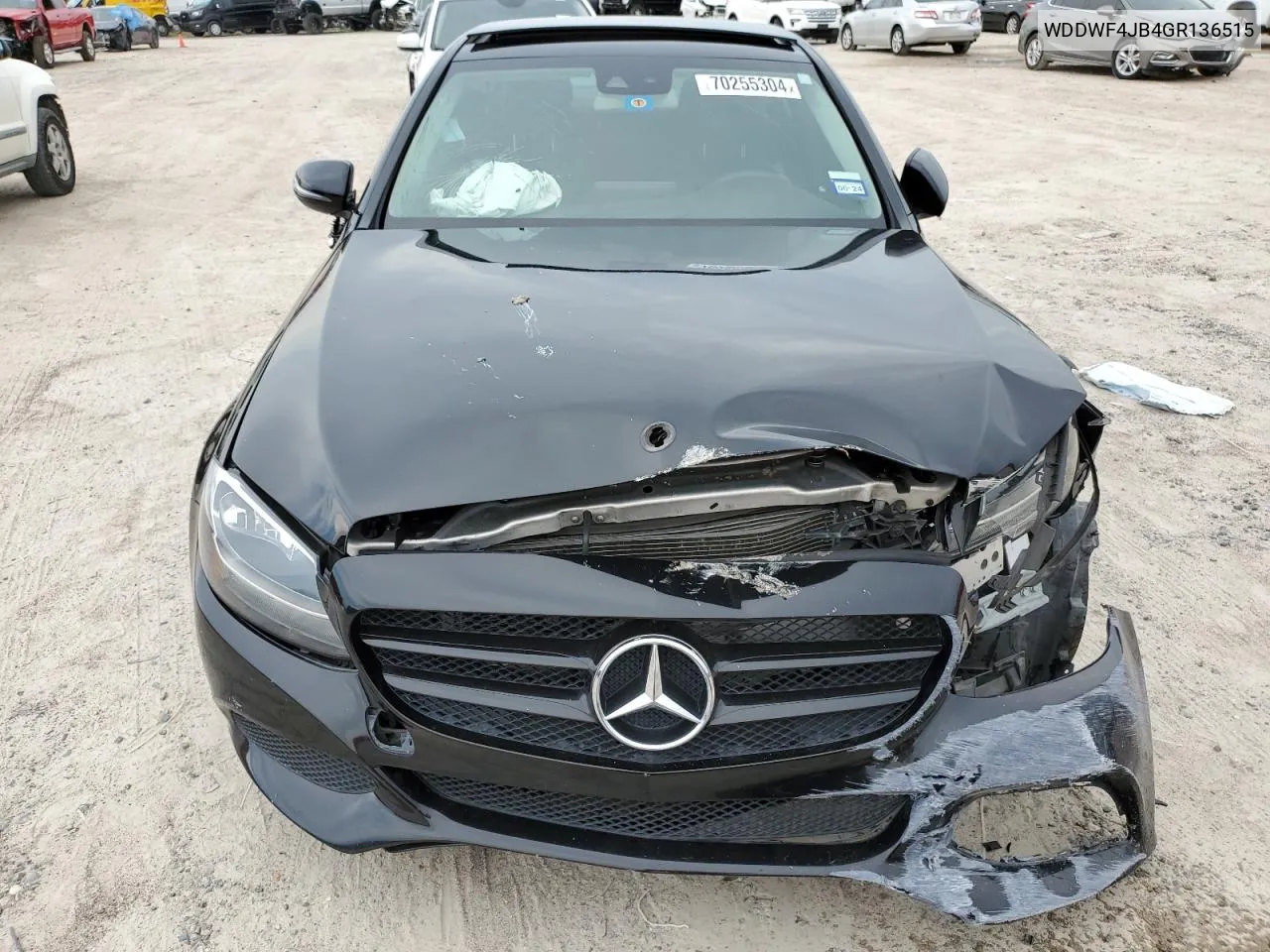 2016 Mercedes-Benz C 300 VIN: WDDWF4JB4GR136515 Lot: 70255304