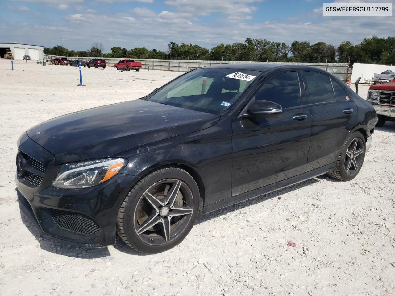 2016 Mercedes-Benz C 450 4Matic Amg VIN: 55SWF6EB9GU117799 Lot: 70548254