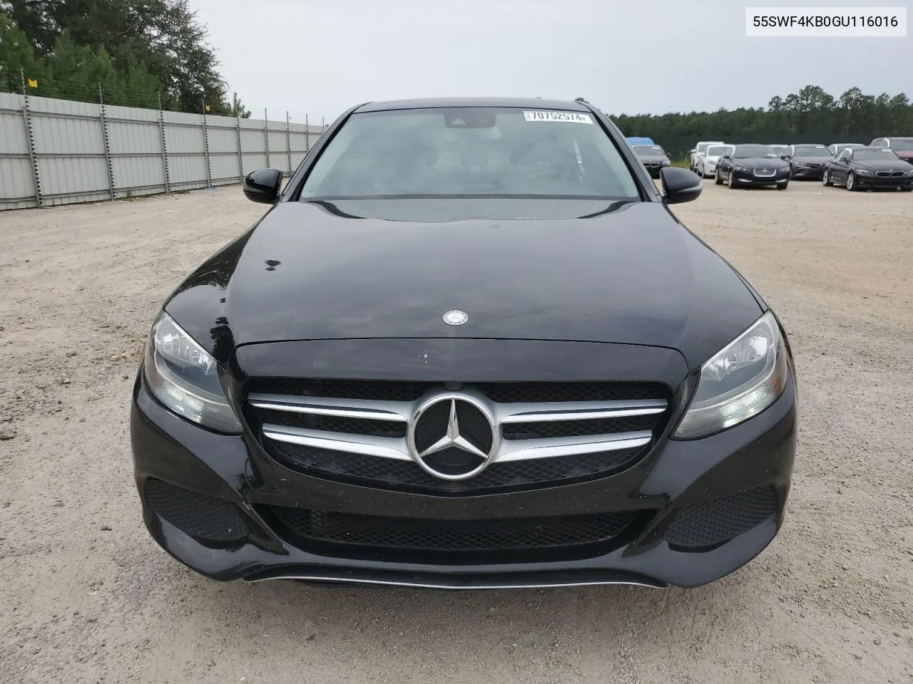 2016 Mercedes-Benz C 300 4Matic VIN: 55SWF4KB0GU116016 Lot: 70752574