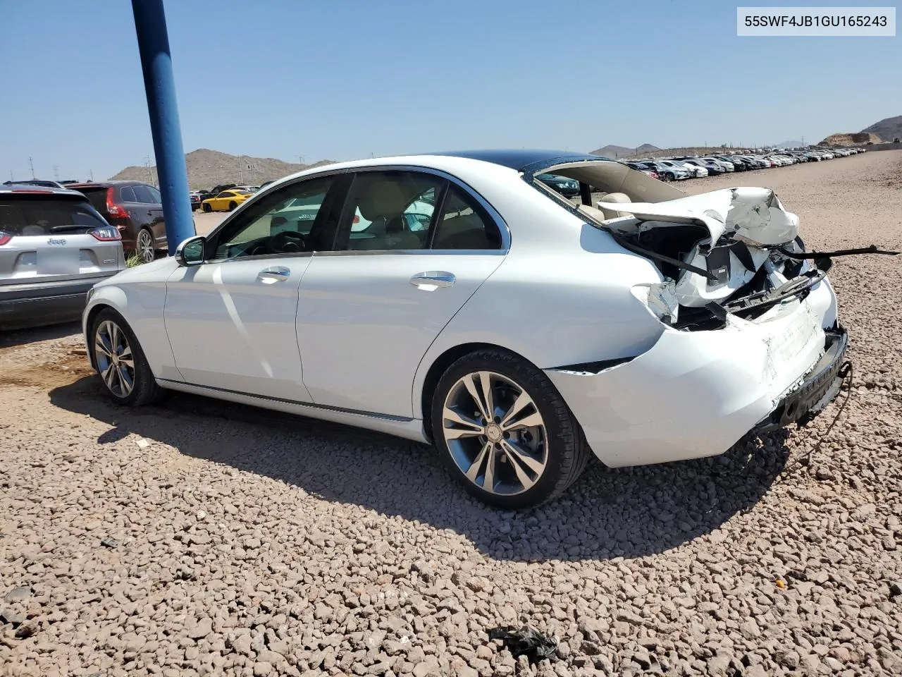 55SWF4JB1GU165243 2016 Mercedes-Benz C 300