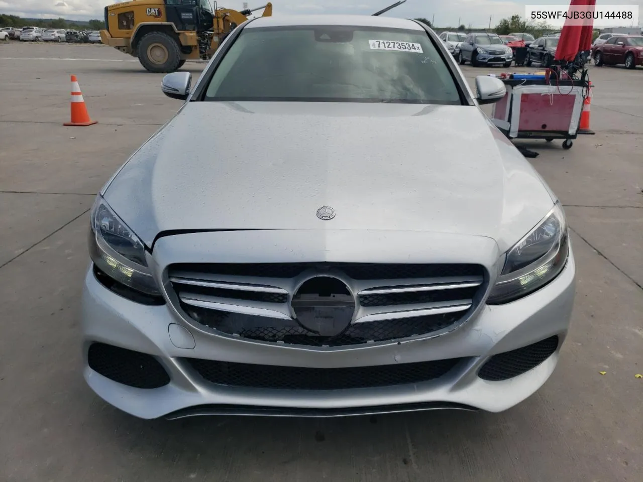 2016 Mercedes-Benz C 300 VIN: 55SWF4JB3GU144488 Lot: 71273534