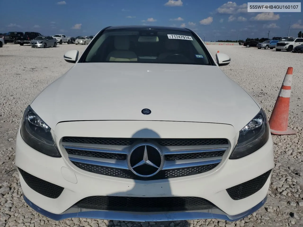 2016 Mercedes-Benz C 350E VIN: 55SWF4HB4GU160107 Lot: 71747914