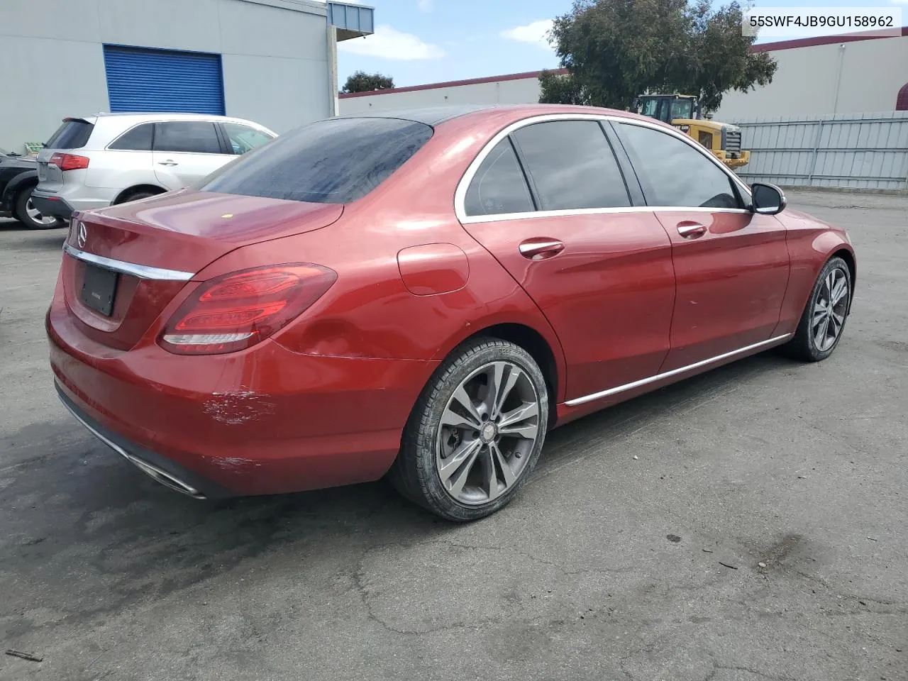 2016 Mercedes-Benz C 300 VIN: 55SWF4JB9GU158962 Lot: 72003024