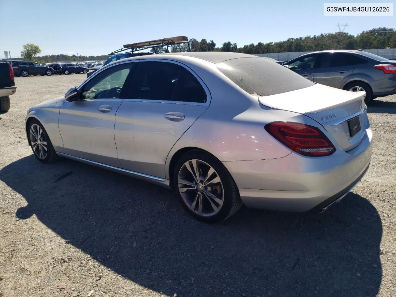 2016 Mercedes-Benz C 300 VIN: 55SWF4JB4GU126226 Lot: 72291914