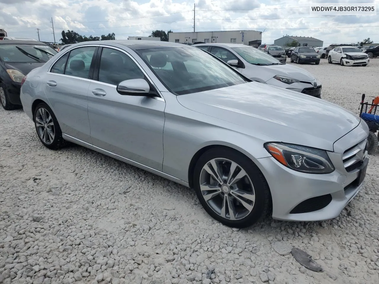 2016 Mercedes-Benz C 300 VIN: WDDWF4JB3GR173295 Lot: 72528034