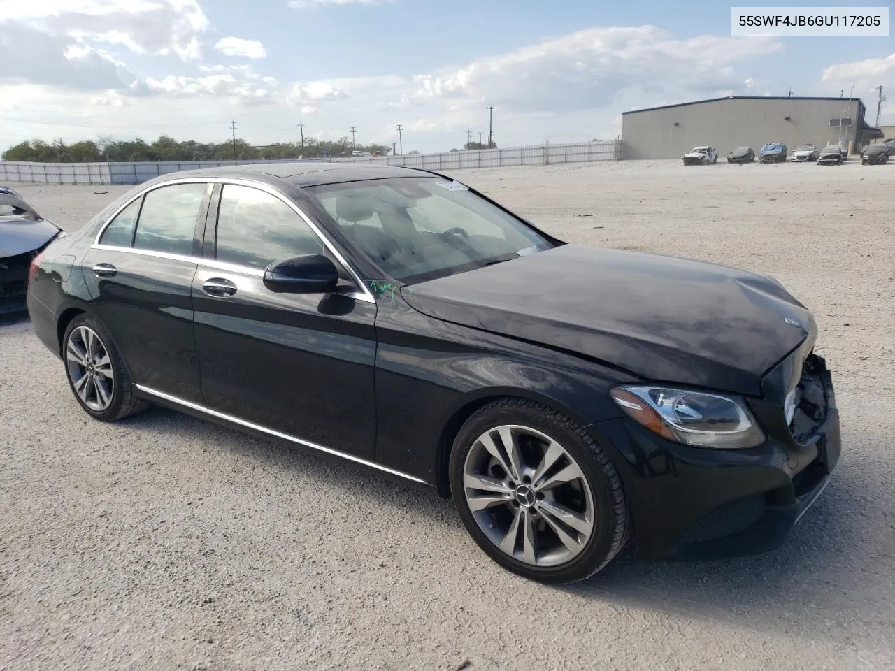 2016 Mercedes-Benz C 300 VIN: 55SWF4JB6GU117205 Lot: 72637264