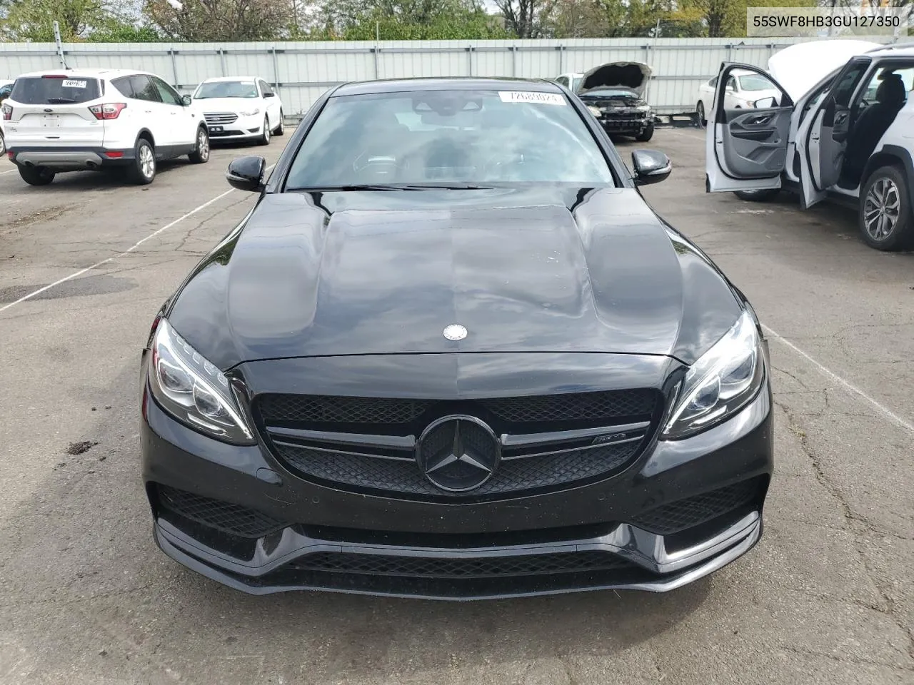 2016 Mercedes-Benz C 63 Amg-S VIN: 55SWF8HB3GU127350 Lot: 72689024