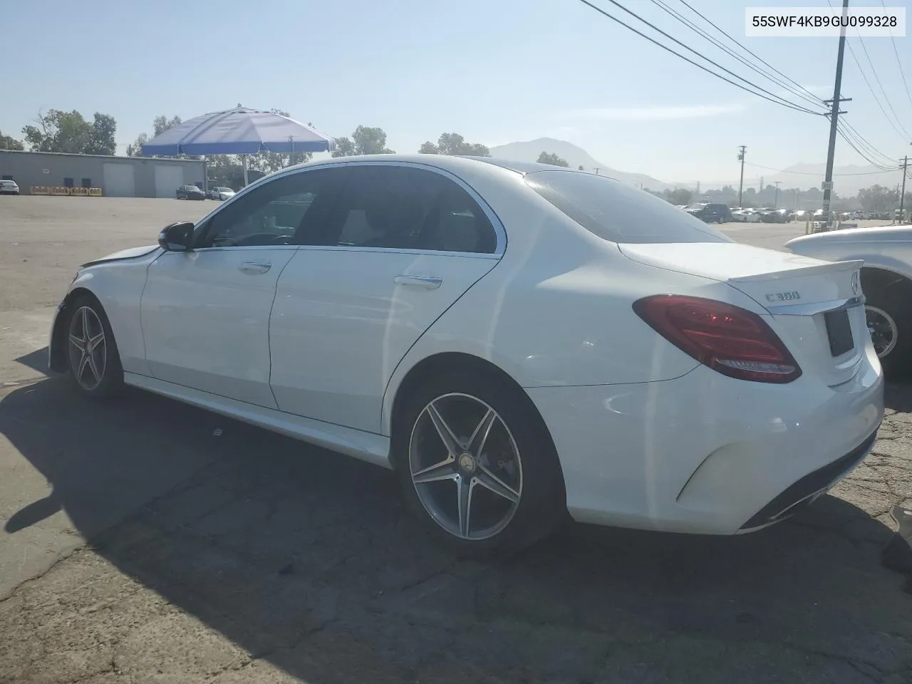 2016 Mercedes-Benz C 300 4Matic VIN: 55SWF4KB9GU099328 Lot: 72749534