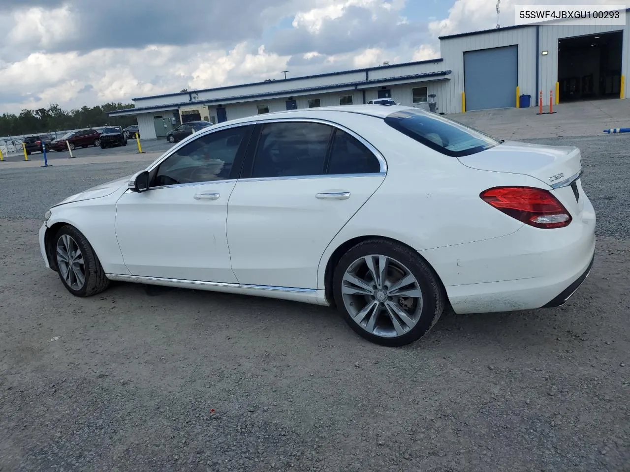 2016 Mercedes-Benz C 300 VIN: 55SWF4JBXGU100293 Lot: 72803304