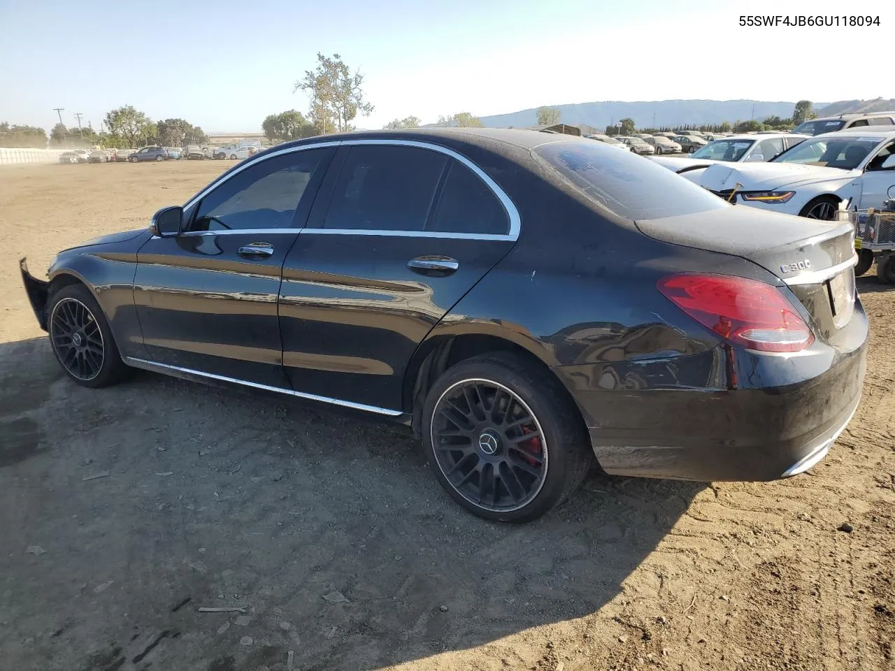 2016 Mercedes-Benz C 300 VIN: 55SWF4JB6GU118094 Lot: 73194314