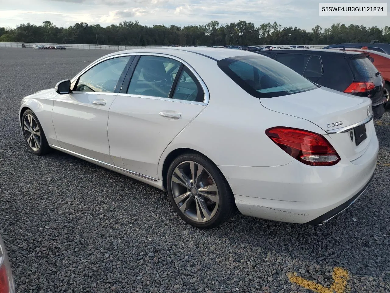 2016 Mercedes-Benz C 300 VIN: 55SWF4JB3GU121874 Lot: 73834144