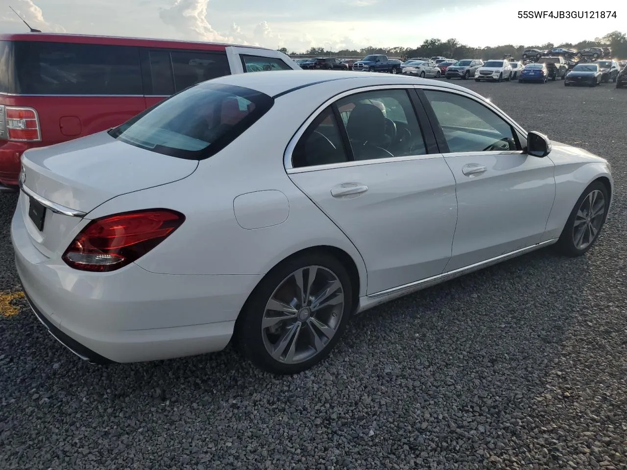 2016 Mercedes-Benz C 300 VIN: 55SWF4JB3GU121874 Lot: 73834144